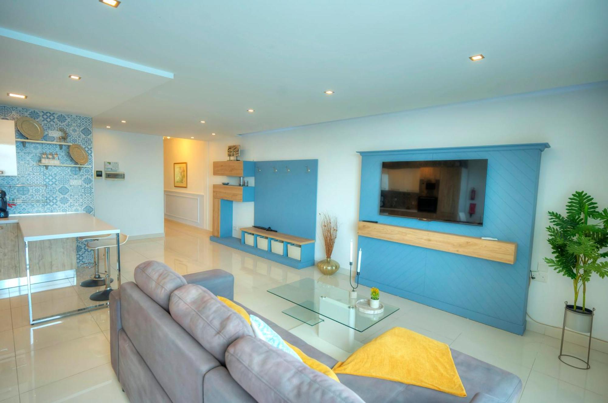 Modern, Large 3Bedroom, Spectacular Views Goslm-9 Sliema Exterior photo