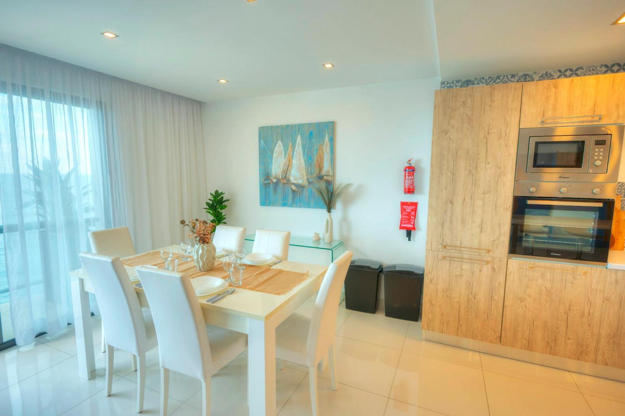 Modern, Large 3Bedroom, Spectacular Views Goslm-9 Sliema Exterior photo